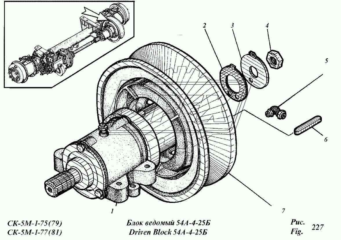 Блок ведомый 54А-4-25Б